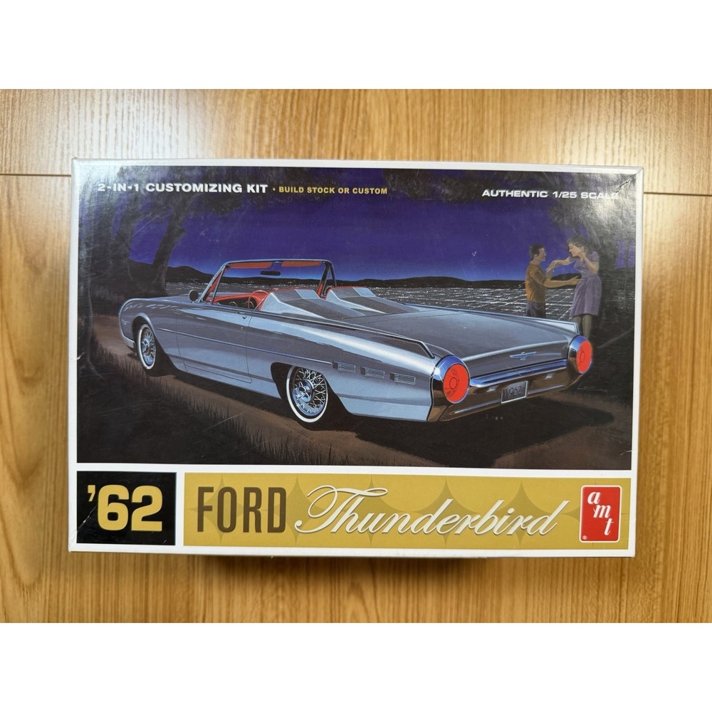 AMT 1962 Ford Thunderbird Roadster 2-in-1 Model Kit 1/25 Started